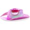 Holographic Party Cowboy Hat, Metallic Space Cowboy (Hot Pink, Adult)